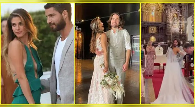 Maxi Iglesias acompañó a Stephanie Cayo a la boda de Macs Cayo.