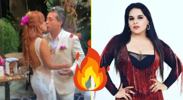 Los usuarios acudieron a la cuenta de Giuliana Rengifo para criticarla tras la ceremonia de Magaly Medina y Alfredo Zambrano, y ella reaccionó. Los usuarios acudieron a la cuenta de Giuliana Rengifo para criticarla tras la ceremonia de Magaly Medina y Alfredo Zambrano, y ella reaccionó.