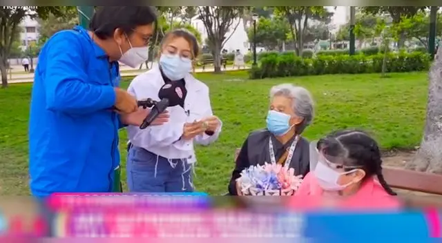 Amy Gutiérrez salió a las calles para llevar ayuda a las personas más necesitadas.