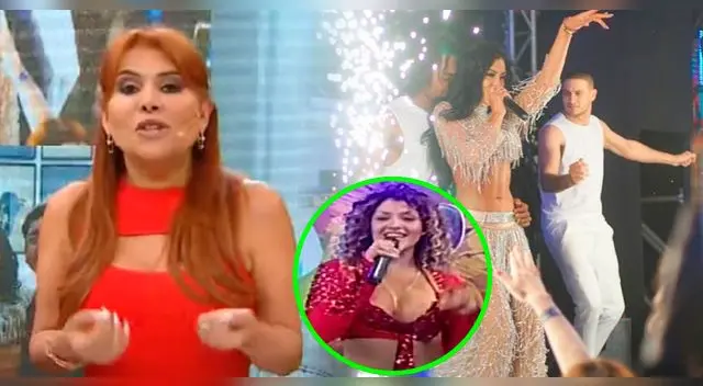 Magaly dejó en claro que el público prefiere a 'Michi' como cantante de cumbia.