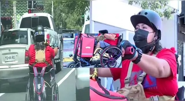 Su innovador método se toba toda la atención en las calles y, al parecer, sería el único en la región con tal vehículo personalizado. Foto: TVN