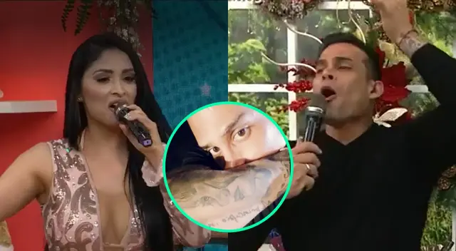 Pamela Franco llegó al set de América Hoy para poder decir su verdad sobre el tatuaje de Christian Domínguez, y sorprendió a todos. Pamela Franco llegó al set de América Hoy para poder decir su verdad sobre el tatuaje de Christian Domínguez, y sorprendió a todos.