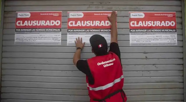 Municipalidad cierra panaderías con panetones sin registro sanitario