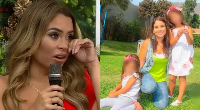 Ethel Pozo reveló cómo había pasado las primeras horas de su cumpleaños, y se emocionó hasta las lágrimas al contar qué hicieron sus pequeñas Doménica y Luana.