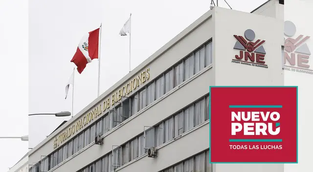 Nuevo Perú, por Democracia, Soberanía y Justicia intentó inscribirse ante JNE, pero no tuvo éxito.