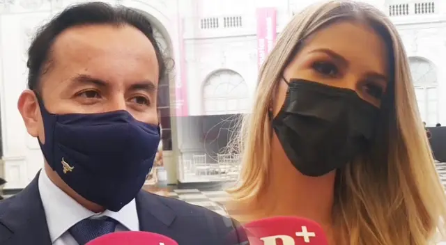 Brunella Horna niega futuro familia con Richard Acuña.