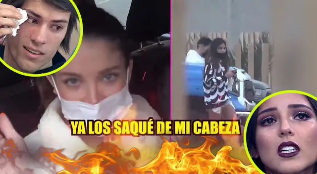 Flavia Laos ignora ampay entre Patricio Parodi y Luciana Fuster.