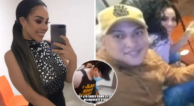 Expareja de Mirella Paz fue detenido por robo.