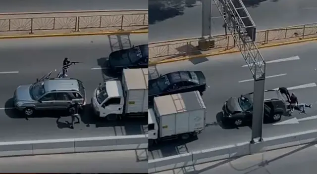 roban y secuestran camión cargado de laptops