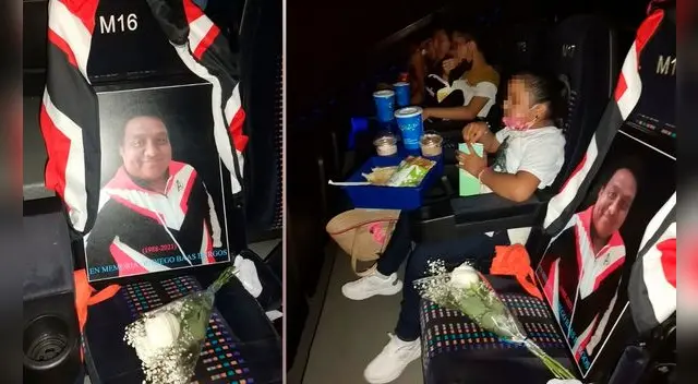 Los usuarios en la red mostraron su apoyo y admiración a la mujer por llevar al cine el cuadro de su esposo difunto, quien en vida fue un gran fanático de Spider-Man. Los usuarios en la red mostraron su apoyo y admiración a la mujer por llevar al cine el cuadro de su esposo difunto, quien en vida fue un gran fanático de Spider-Man.