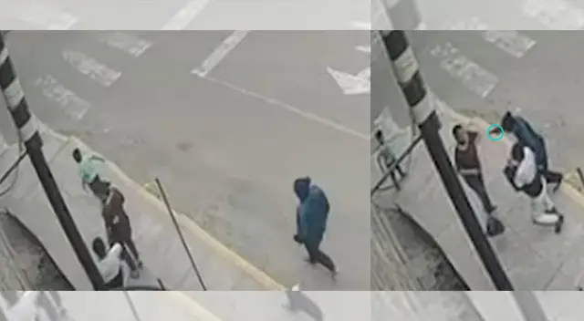 Cámaras de seguridad captan robo a mano armada en Chorrillos.