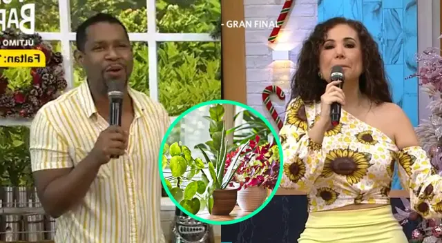 Edson Dávila estaba participando del segmento de cocina, y aprovechó en trolear a Janet Barboza EN VIVO.