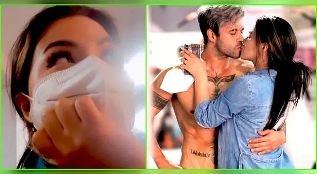 Estrella Torres y Kevin salas lucen felices y enamorados.