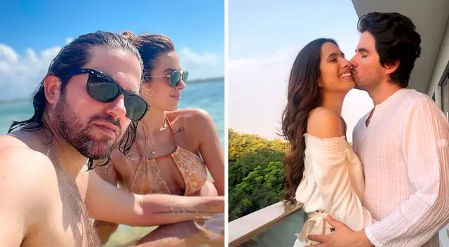 Macs Cayo y su esposa se divierten en su luna de miel. Macs Cayo y su esposa se divierten en su luna de miel.