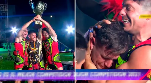 Pancho Rodríguez lloró al alzar la copa.