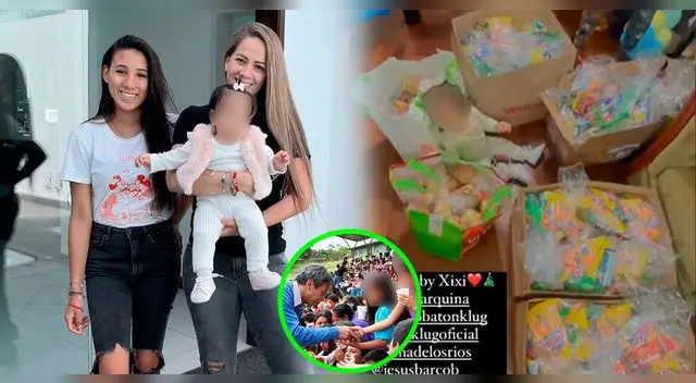 Samahara Lobatón y el resto de su familia alistan los preparativos para la chocolatada de mañana. Samahara Lobatón y el resto de su familia alistan los preparativos para la chocolatada de mañana.