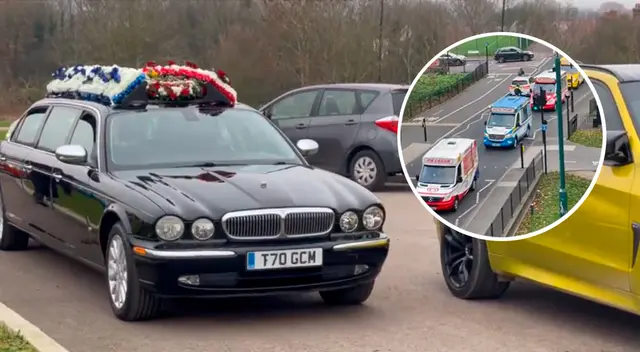La procesión de Dervish sigue la tradición de los vendedores de helados que honran a sus colegas en sus funerales en el Reino Unido. La procesión de Dervish sigue la tradición de los vendedores de helados que honran a sus colegas en sus funerales en el Reino Unido.