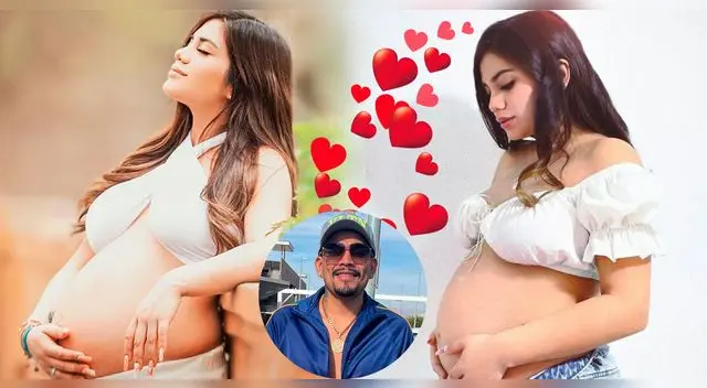 Maria Fe Saldaña se emocionó al mostrar a su bebé.