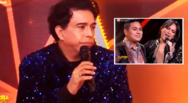 Los cantantes interpretaron el tema “Hasta que te conocí” de Juan Gabriel en versión salsa.