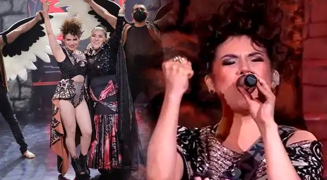 Ruby Palomino cantó junto a su madre en la gran final de El artista del año.