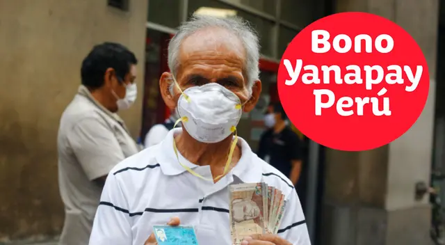 Bono Yanapay de 350 soles a las familias vulnerables del país.