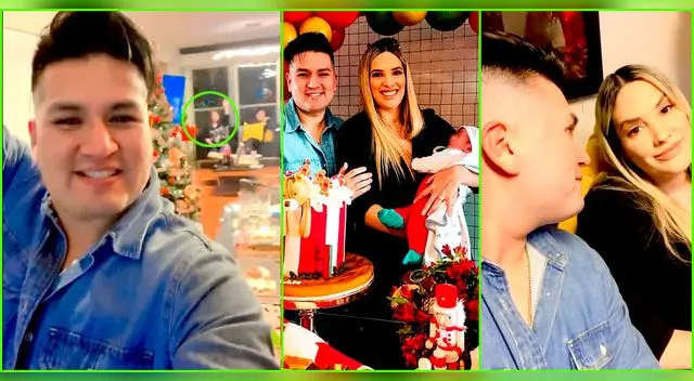 Deyvis Orosco y Cassandra Sánchez celebraron el primer mes de Milan. Deyvis Orosco y Cassandra Sánchez celebraron el primer mes de Milan.