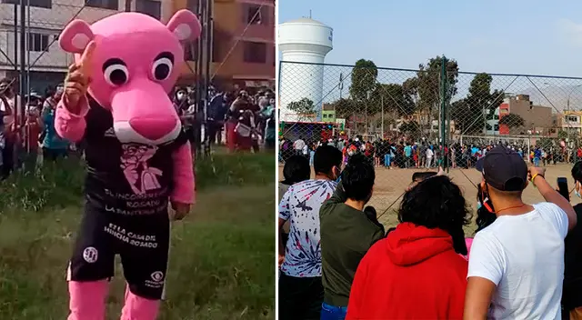 En Twitter, los seguidores de Sideral compartieron las primeras imágenes del evento.