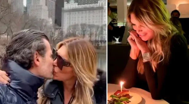 Jessica Newton celebró su cumpleaños en EE. UU..