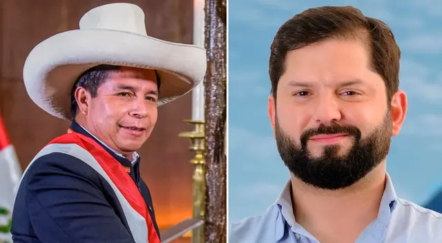 El presidente Pedro Castillo le envió un fraternal saludo a Gabriel Boric por la victoria obtenida.