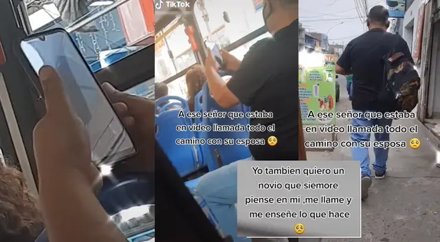 Llamativa escena del hombre se hizo viral en las redes sociales.