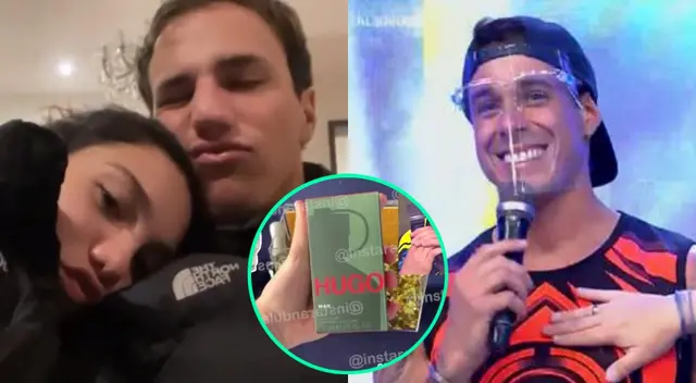 Una conocienda tienda departamental le envió un perfume de canje al surfista Ernesto Cabieses, pero no esperó que tenga el nombre de la expareja de Mafer Neyra.