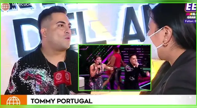 Tommy Portugal orgulloso de todos los logros de Estrella Torres. Tommy Portugal orgulloso de todos los logros de Estrella Torres.