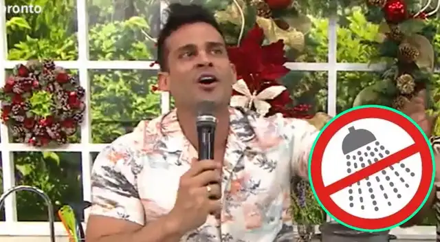 Christian Domínguez sorprendió al revelar que vino directamente desde Nazca tras pasar toda la madrugada en un bus, y sorprendió con su confesión EN VIVO.