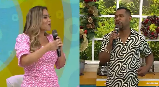 Ethel Pozo recordó que vivió en Surco durante su infancia, y sus compañeros de América Hoy le dieron con palo EN VIVO. Ethel Pozo recordó que vivió en Surco durante su infancia, y sus compañeros de América Hoy le dieron con palo EN VIVO.