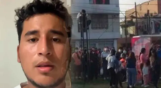 Samir pidió que dejen de agredir a su madre en redes sociales, debido a que él no tiene nada que ver con los desmanes producidos en Los Olivos.