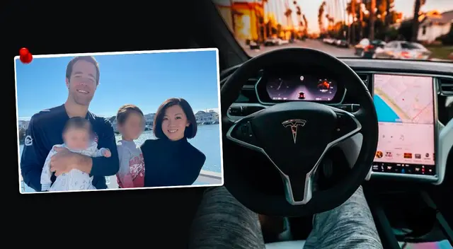 La madre dijo que su esposo conducía de forma intermitente y usaba el piloto automático en su prisa por llegar al hospital. La madre dijo que su esposo conducía de forma intermitente y usaba el piloto automático en su prisa por llegar al hospital.