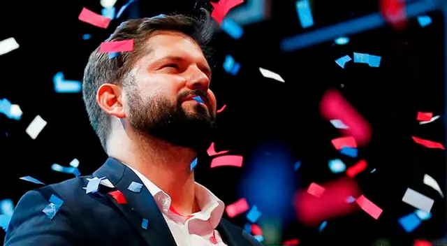 Gabriel Boric da sus primeras palabras después de ser elegido presidente de Chile.