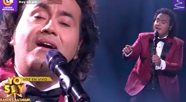 'Dyango' interpretó “Alma, corazón y vida”.