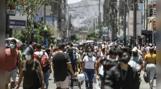 Reportan grandes aglomeraciones en el emporio comercial de Gamarra