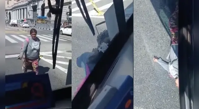 La escena no ha tardado en volverse viral en las redes sociales.