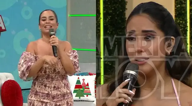 Ethel Pozo presentó a Brunella Horna como invitada, y quedó sorprendida con las palabras del productor Armando Tafur EN VIVO sobre la conducción.