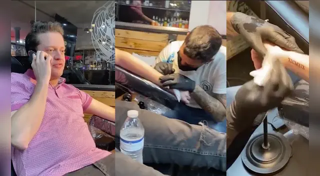 La singular escena no ha tardado en volverse tendencia en las redes.