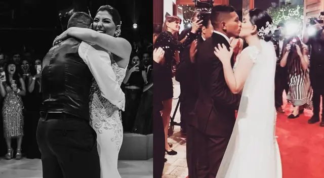 La esposa de Edison Flores, Ana Siucho, recordó los pasos de baile del futbolista y uno de los días más felices de su vida.