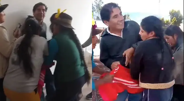 Apurímac: visten con falda a alcalde por incumplimiento de promesas de obras [VIDEO]