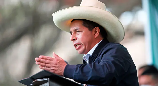 Pedro Castillo, presidente de la República.