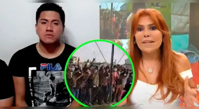 Magaly Medina criticó que Sideral hubiera cedido ante la presión de grupo. Magaly Medina criticó que Sideral hubiera cedido ante la presión de grupo.