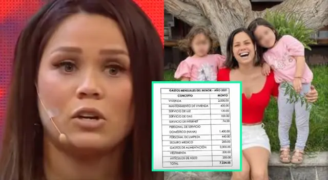 Andrea San Martín reconoció que el dinero que ella solicitó no es solo para su hija menor, sino que para todo el hogar, pero explicó por qué tomó esta medida