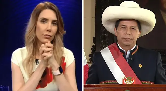 Juliana Oxenford rechazó la invitación del presidente Pedro Castillo.