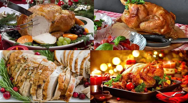 Conoce las partes más jugosas del pavo de Navidad.
