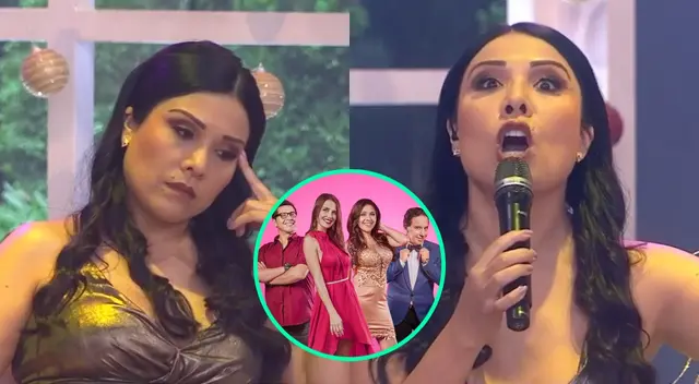 Tula Rodríguez se mostró sorprendida por haber visto a Maju Mantilla, Ricardo Rondón, Gino Pesaressi y Santi Lesmes bailar sin ella y les reclamó. Tula Rodríguez se mostró sorprendida por haber visto a Maju Mantilla, Ricardo Rondón, Gino Pesaressi y Santi Lesmes bailar sin ella y les reclamó.